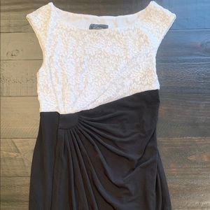 Lace top dress